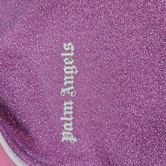 ✨ GLIMMER CORE | Palm Angels Pink Lurex Jacket XS 👼 - Picture 8 of 13